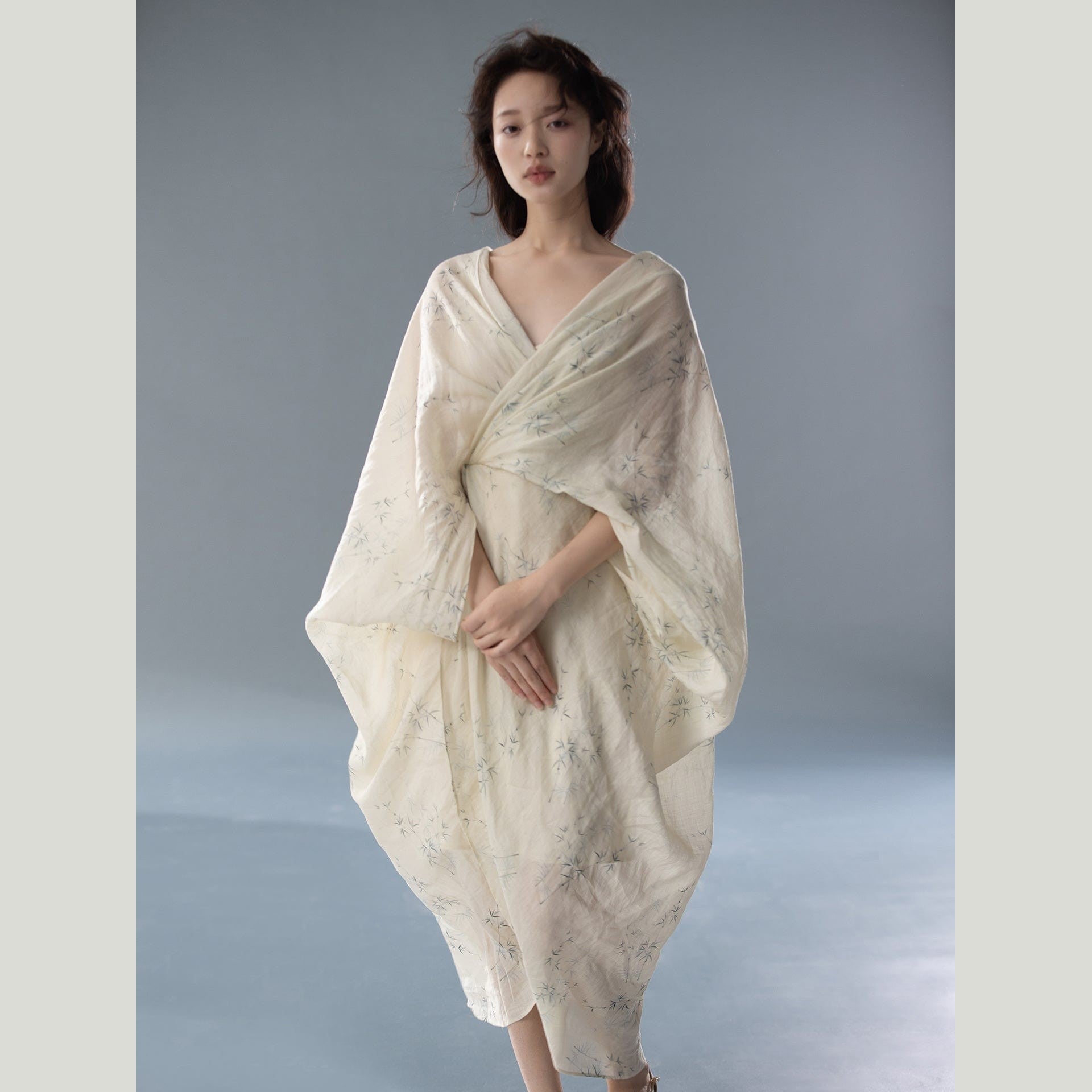 ramie fabric dress​