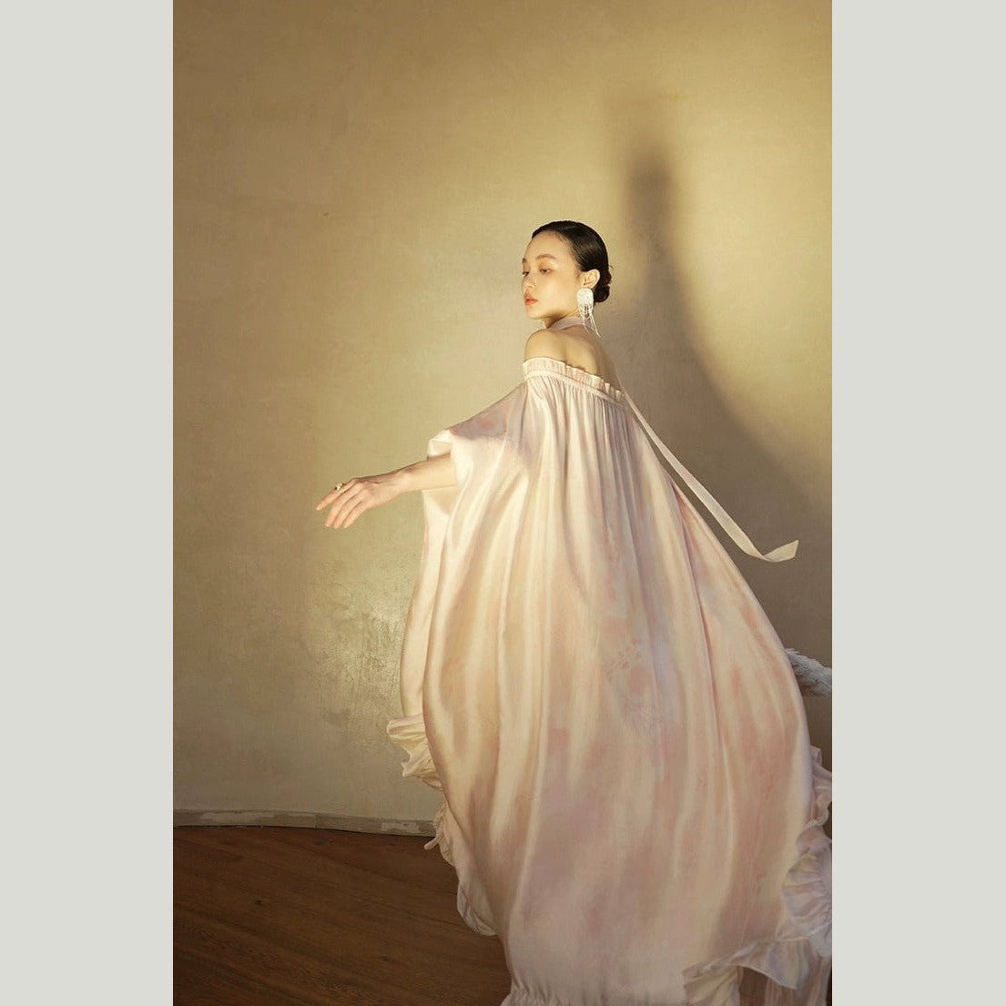 romantic maxi dress