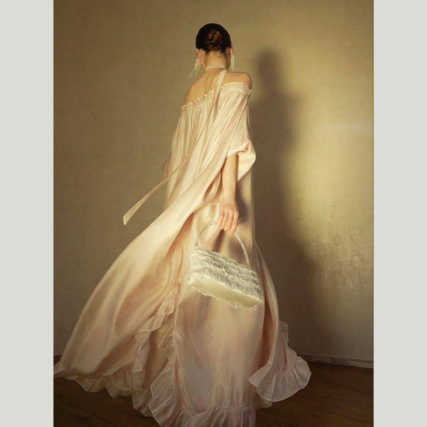 romantic maxi dress