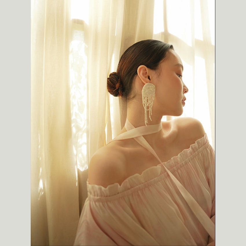 romantic maxi dress