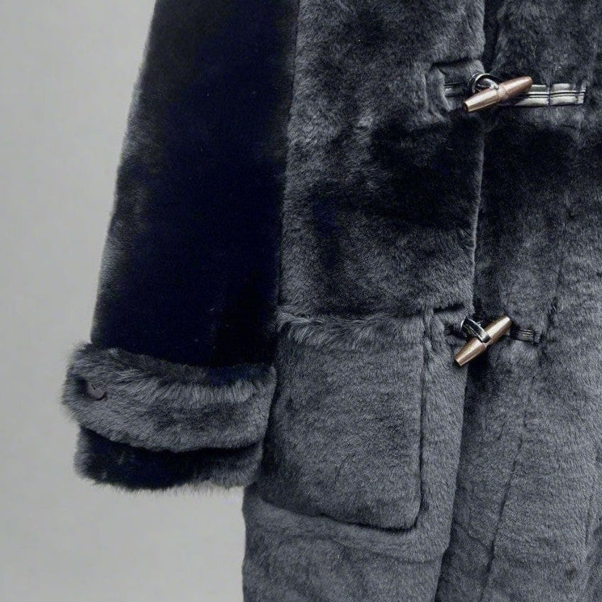 shearling coat womens