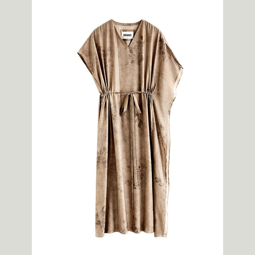 silk maxi dress