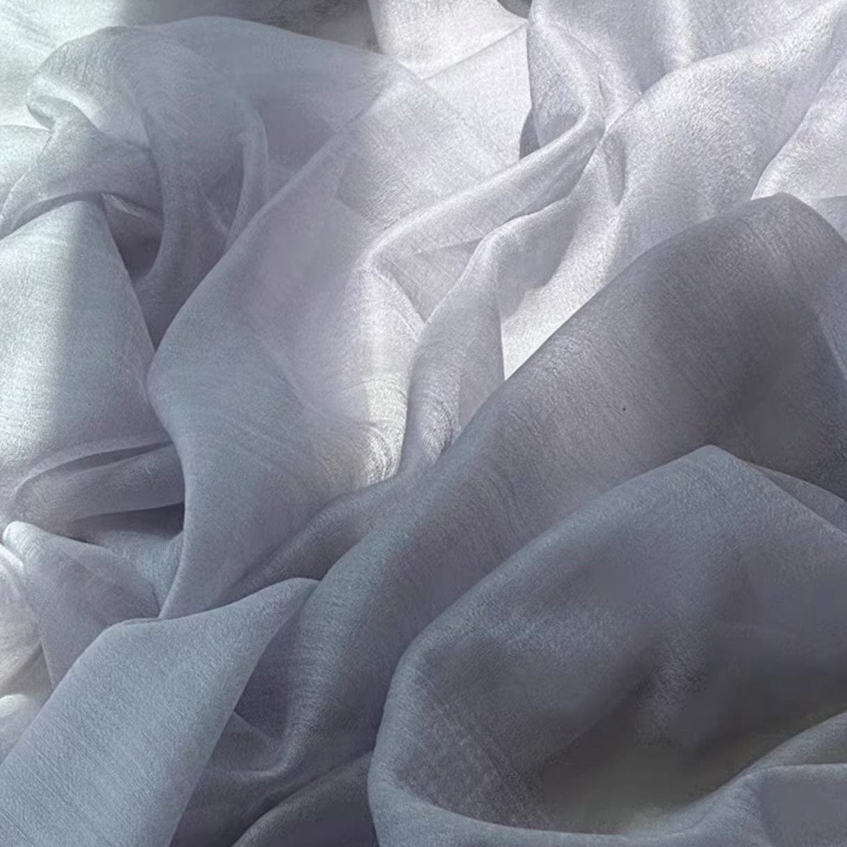 Silver Cashmere Scarf