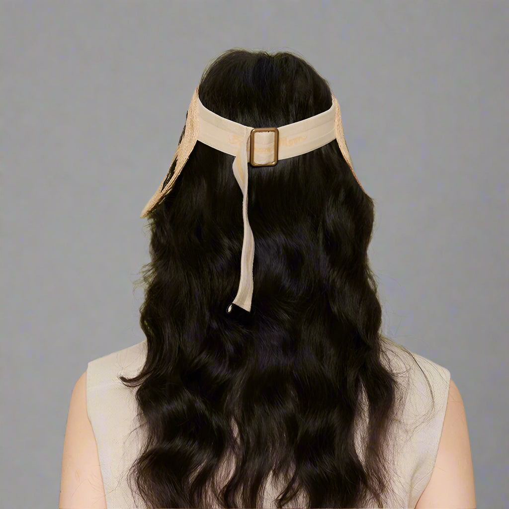 straw visor