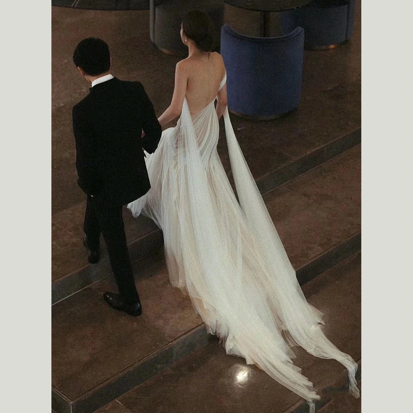 wedding dress tulle