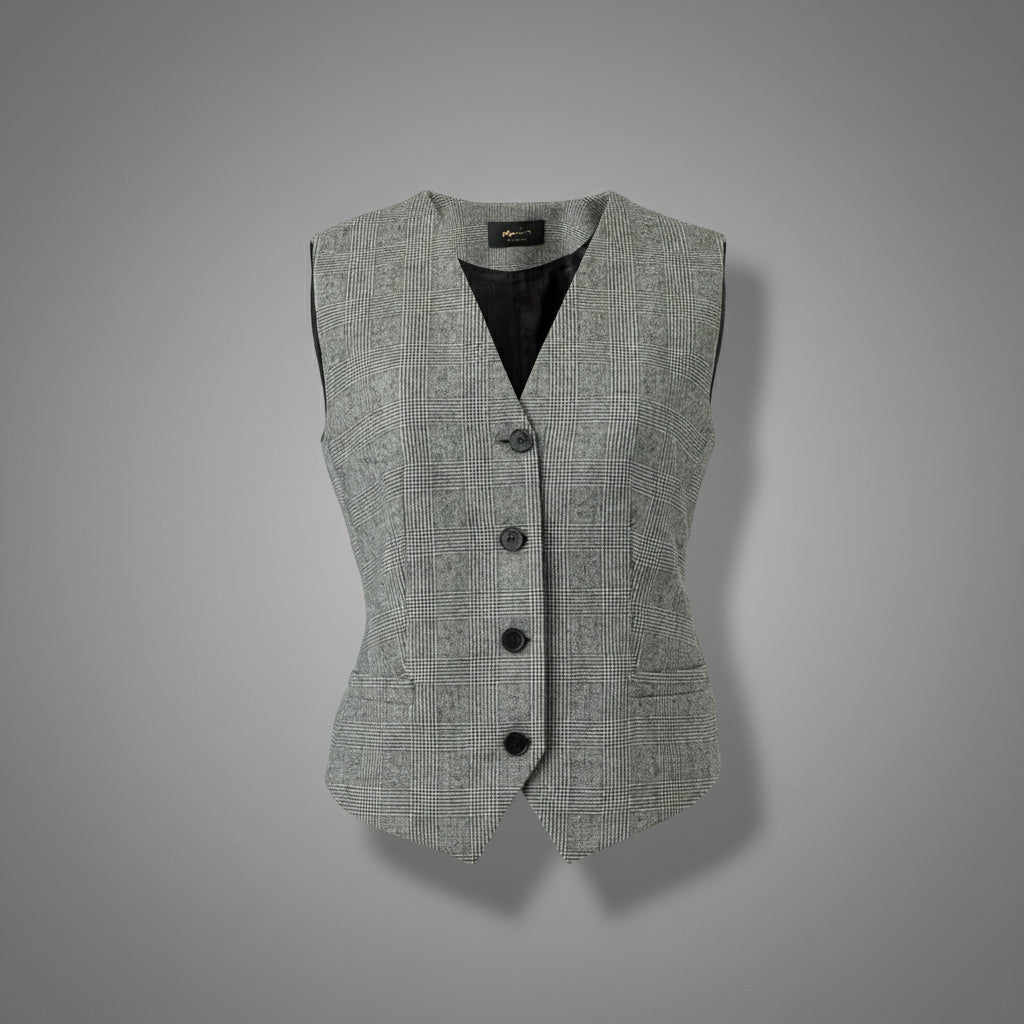 women's grey suit set​ merino
