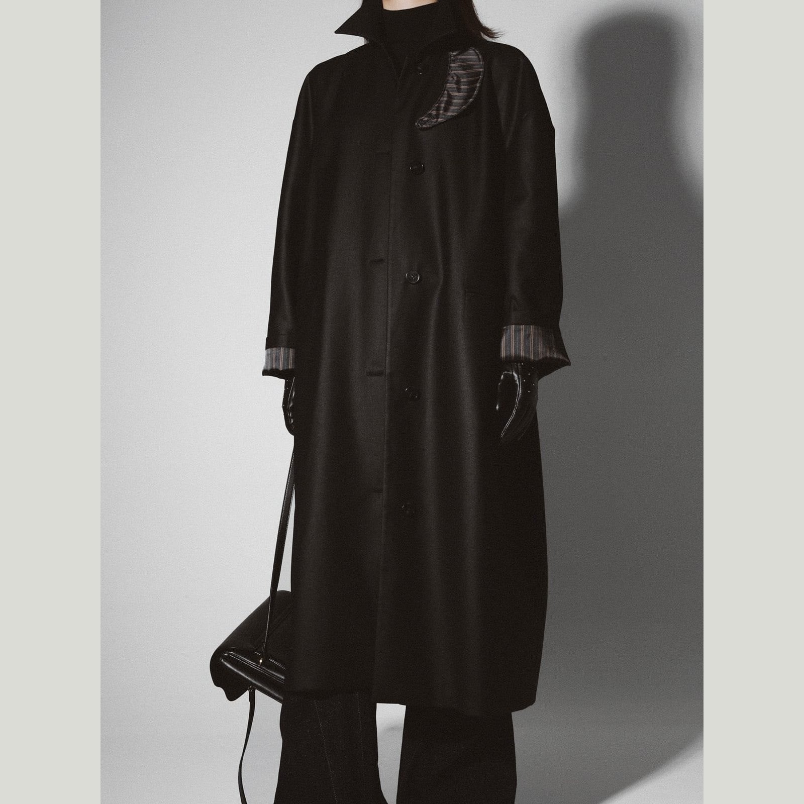 womens black coat coats
